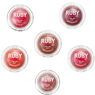 Ruby Kisses - Blush & Lip Bouncy Melon Pop - ( Cores ) em Oferta na Shopee