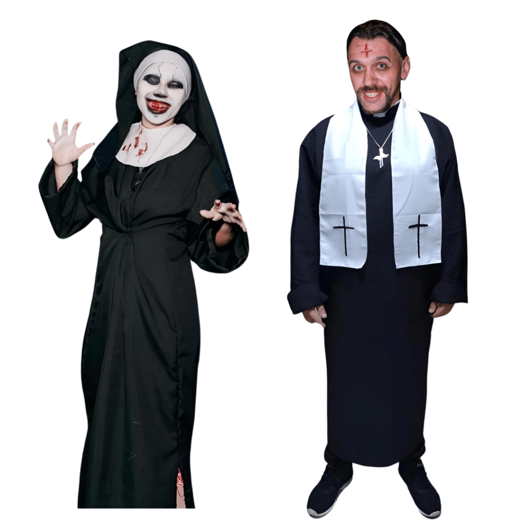 Fantasia Roupa A Freira Adulto AVALAC Fantasia Roupa Padre Adulto Entrega Ultra Rapido em Oferta na Shopee