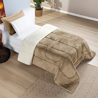 Coberdrom Solteiro Avulso Dupla Face Toque Macio Tecido Manta/Sherpa Envio Imediato em Oferta na Shopee