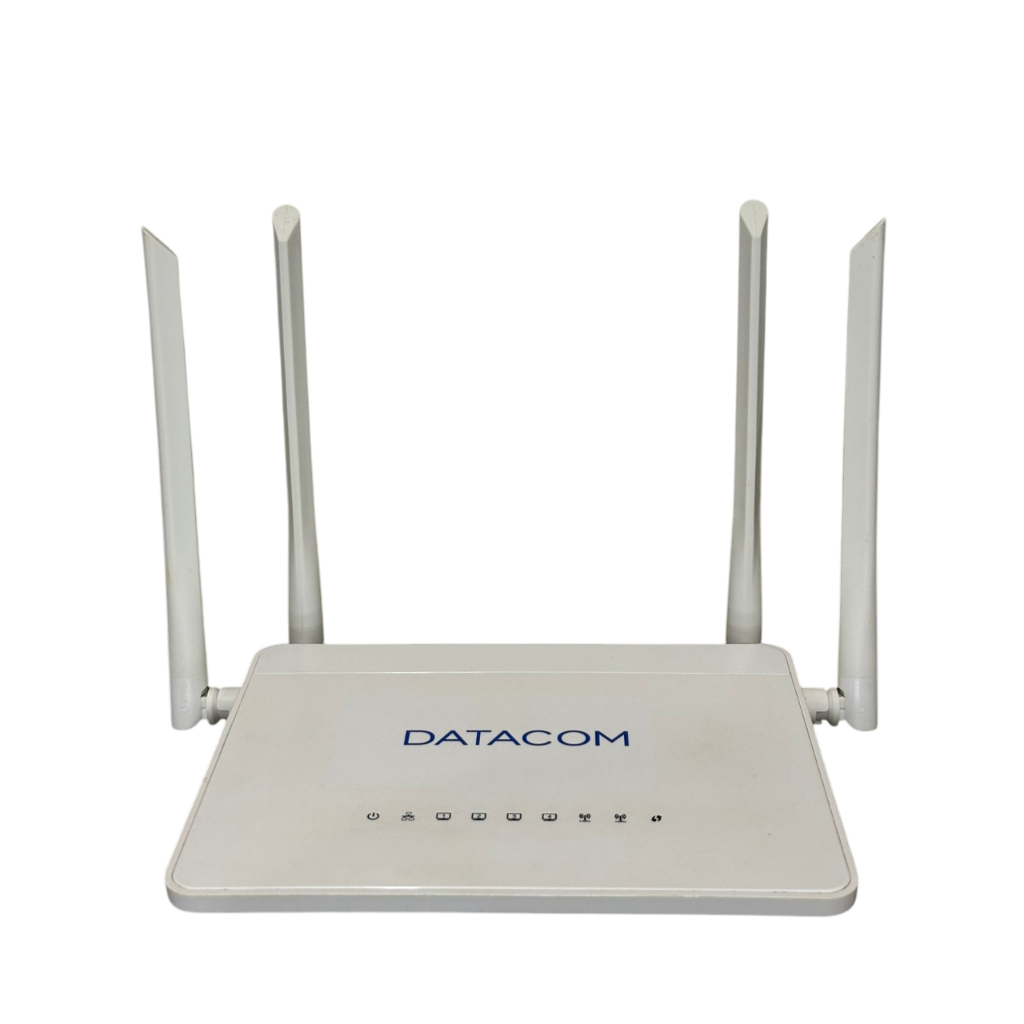 Lote de Roteadores Lan Gigabit Datacom DM955 5GT Wireless Gigabit AC1200 DualBand Branco com fontes
