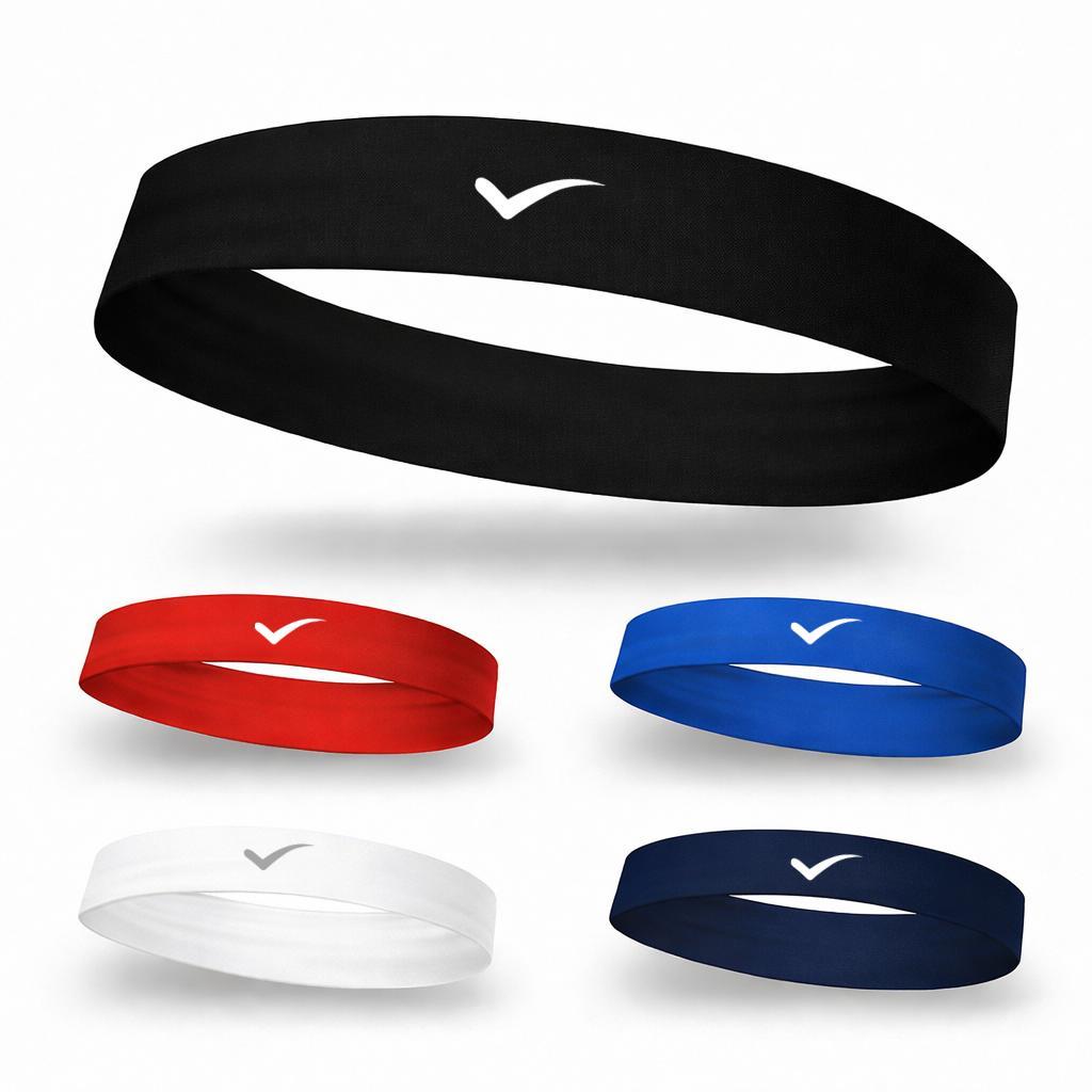 Kit com 2 testeiras anti suor faixa para cabelo envio em 24h esportes fênix em Oferta na Shopee