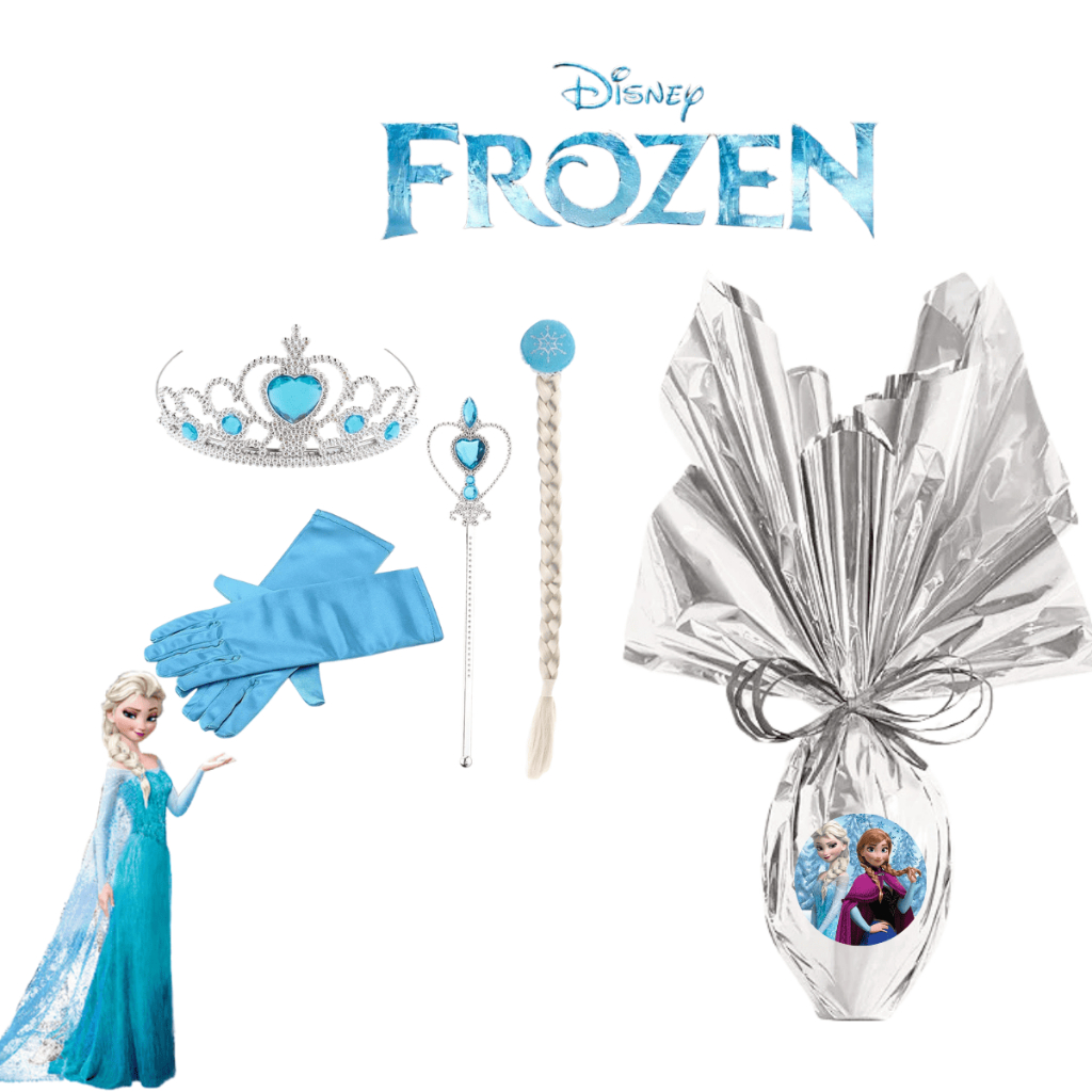 Ovo de Páscoa Frozen Chocolate ao Leite 250g Infantil Menina Princesa Elsa em Oferta na Shopee