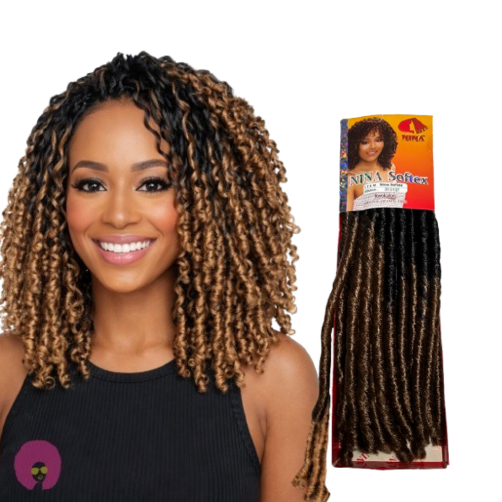Cabelo Nina Softex Soft Dread 70cm ORIGINAL – crochret braids - Nina Pacotinho