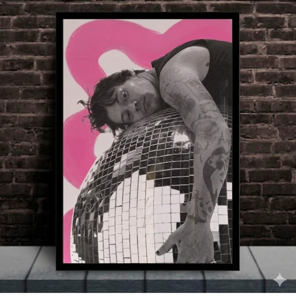 Placa Decorativa Quadro MDF 20X28 Música Harry Styles em Oferta na Shopee