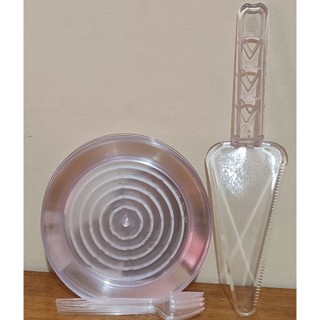 Prato SOBREMESA 15 cm - 50 un.+ 50 mini garfos + 1 espátula em Oferta na Shopee