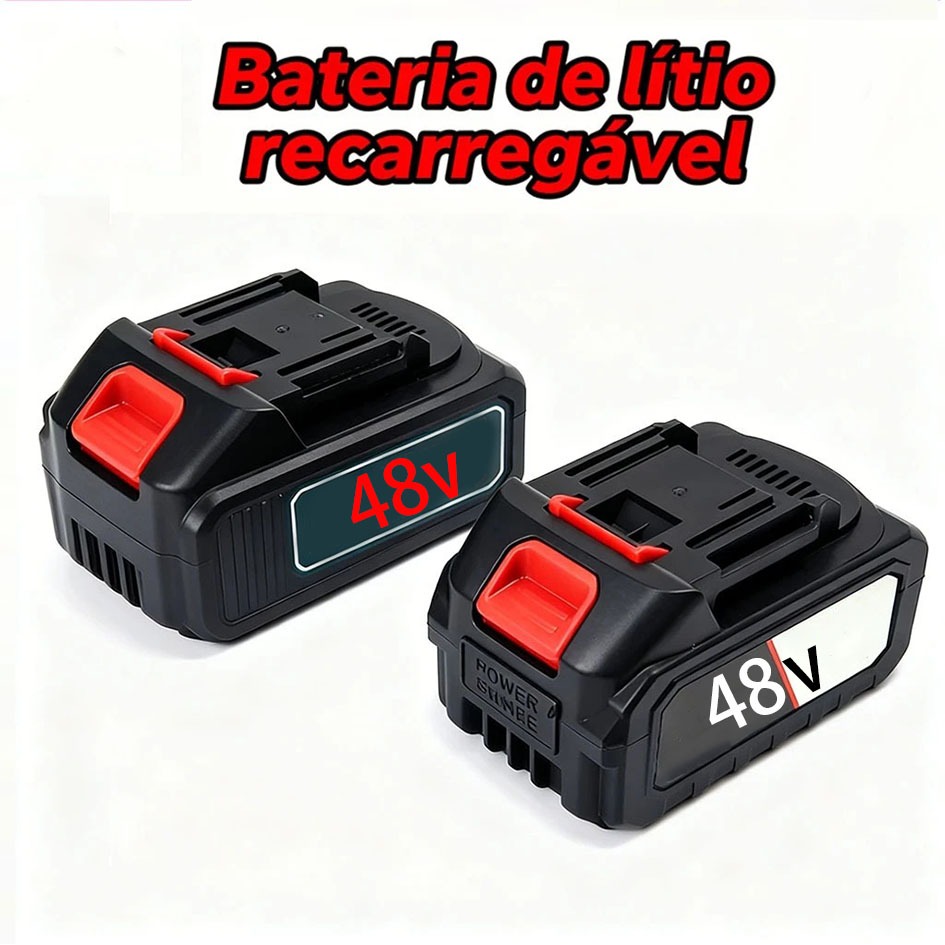 Bateria 48V Recarregável Pistola Lava Jato Lavadora Portátil De Alta Pressão