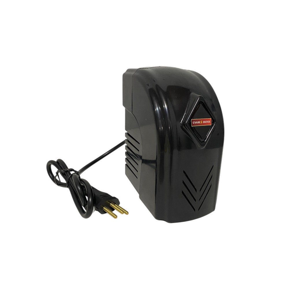 Protetor Eletrônico Bivolt 500VA com DPS e Chave Rearmável Contra Surtos Elétricos e Picos de Tensão
