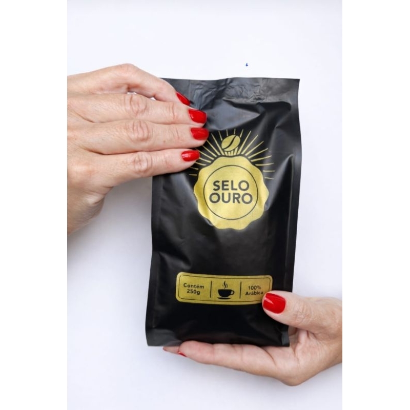 Café Gourmet 250 gr Moido Selo ouro