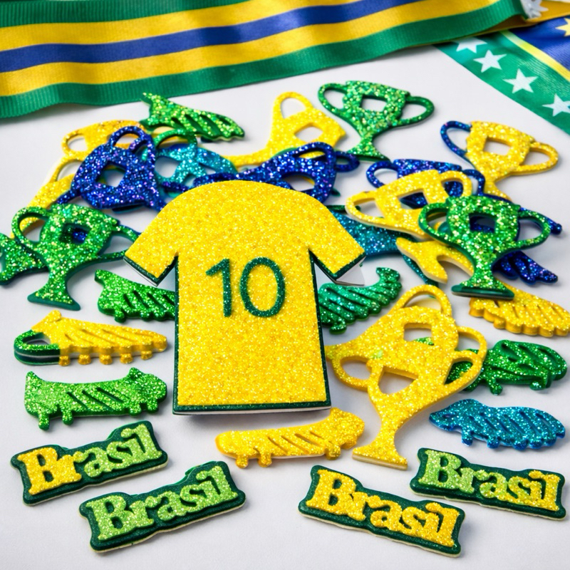 Adesivos Pet Brasil Lacinho Petshop Sortidos Adesivo Brasil Copa Do Mundo, adesivo verde e amarelo