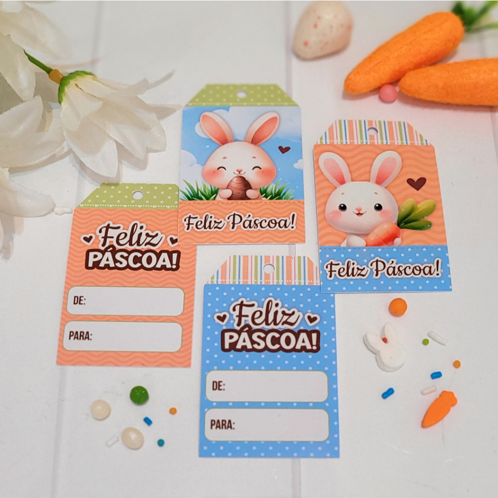 Kit Tag de Páscoa em Oferta na Shopee