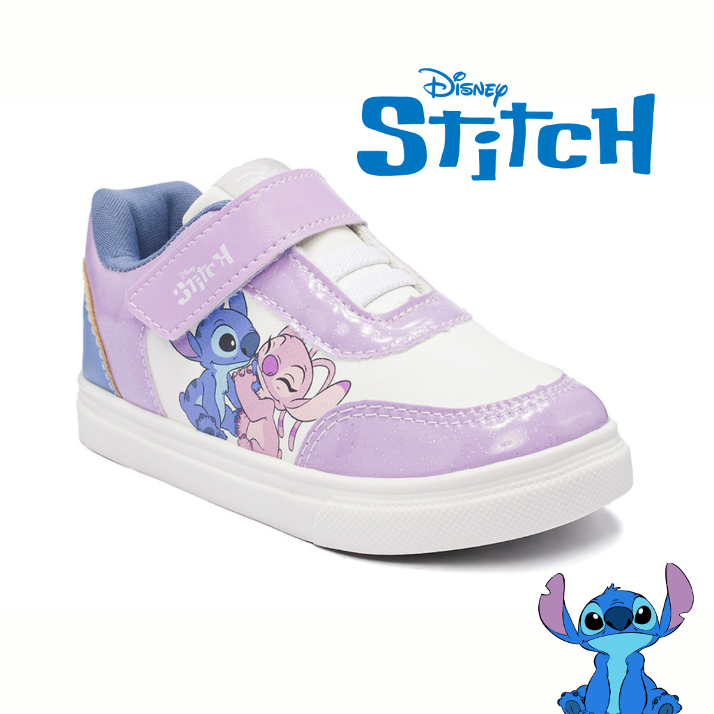 Tênis Infantil Disney Stitch Original Casual Bebê Confortável em Oferta na Shopee
