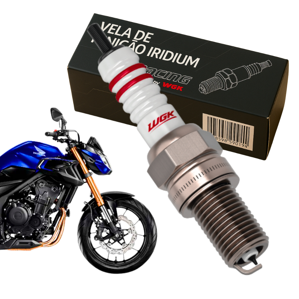 Vela Ignição De Iridium Cpr8eaix9 Honda CB500 injetada XL transalp - Wgk
