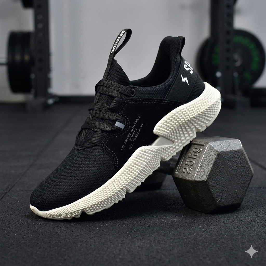Tênis Esportivo Estiloso Leve Confortável Resistente Ideal para Treino Academia ou dia a dia