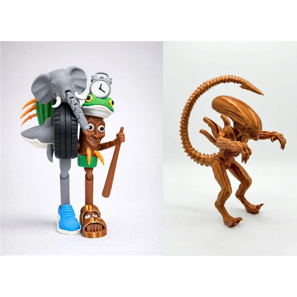 Boneco La grande Combinacion + Enfeite Miniatura Alien Xenomorfo