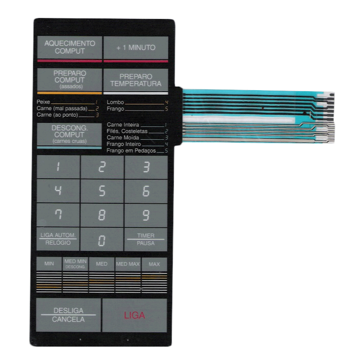 Membrana Micro-ondas Compatível Com Sharp Mw615 Mw620 Mw 620 Mw 615