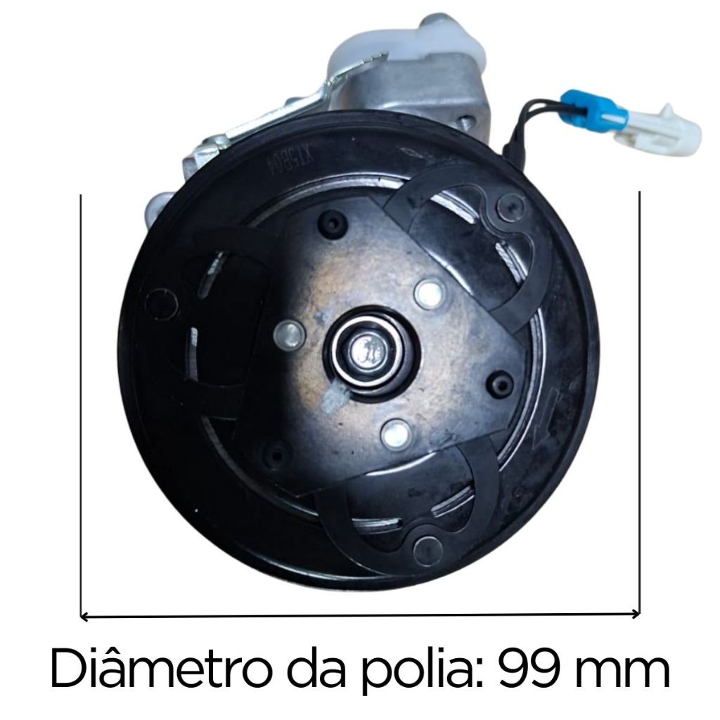 Compressor Ar Mod Scroll Chevrolet Onix 2013 A 2019 Cobalt 2012 A 2017 Prisma Spin Sonic Eurus · foto 2