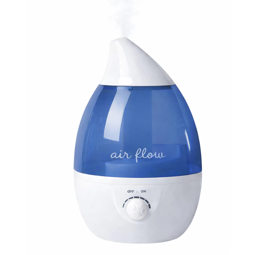 Umidificador de Ar 3L Ultrassônico Silencioso Difusor Aromas Luminária LED Portátil Azul Escuro Casa