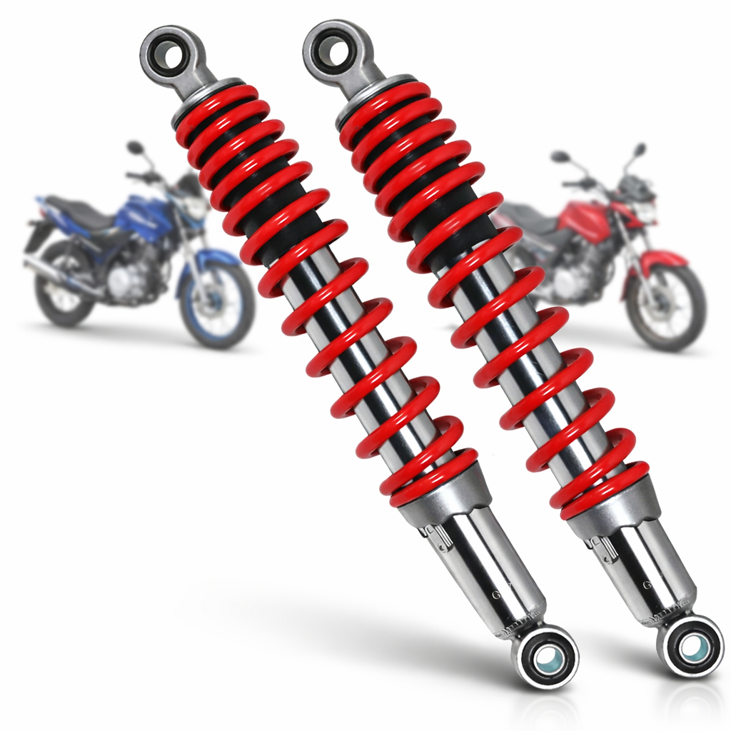 Par  2 Amortecedor Yamaha Factor 125 2017 2018 2019 2020 A 2023 em Oferta na Shopee