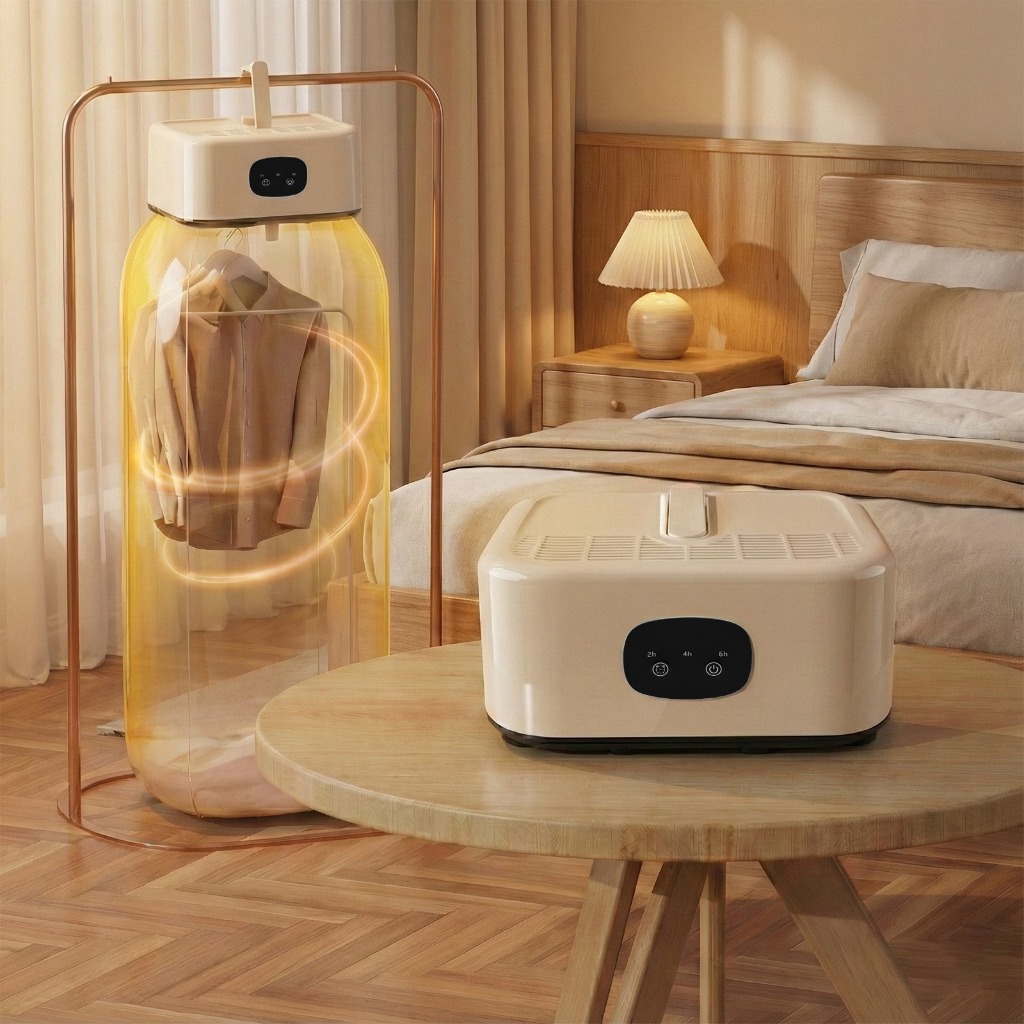 Secador Roupas Portátil Eletrico Secador Suspenso Cortina