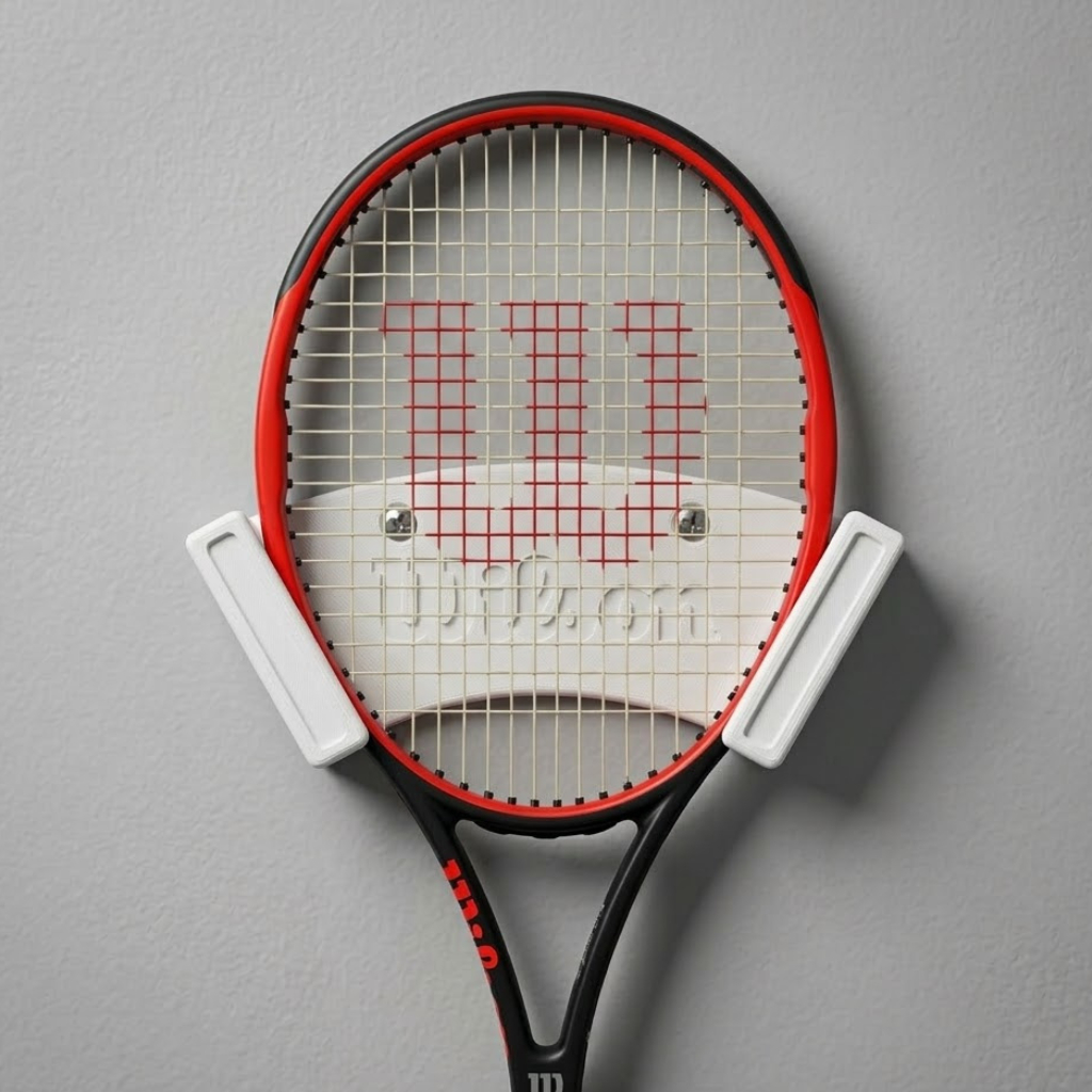 Suporte de Parede Raquete Tênis  Beach Tennis Organizador