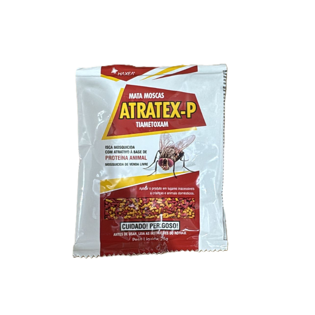 Kit 5und Atratex-P MataMosca Isca Granulada 25Gr