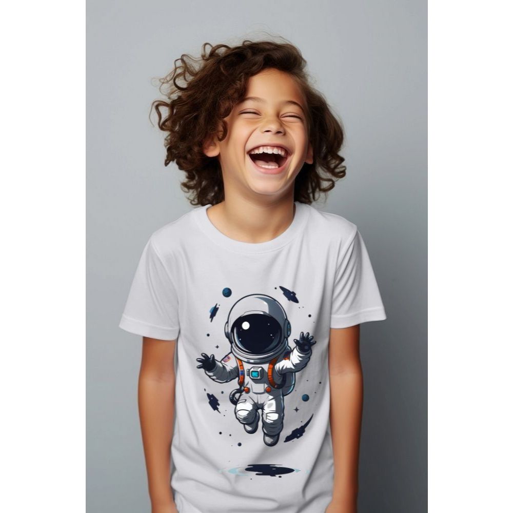 Camiseta Infantil Masculina Algodão Roupa Menino Estampada Moda Criança Confortável Casual Verão Dia a Dia Estilosa 2-14