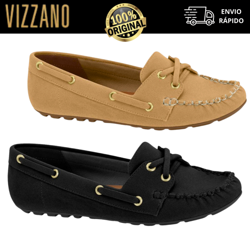 Mocassim Vizzano Conforto com Palmilha Macia e Solado Antiderrapante 1187.374