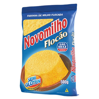 Kit 4 Flocão de Milho São Braz 500g  Cuscuz em Oferta na Shopee