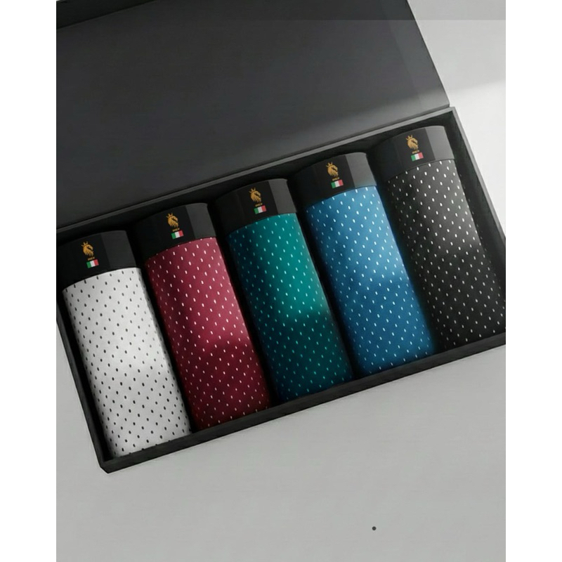 KIT 4 Cuecas DRY FIT Furadinha + Forro 100% Algodão -Lançamento Multicolorido Cueca Adulto Masculino -