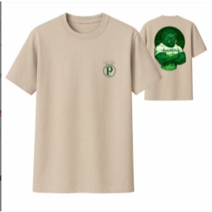 Camiseta Masculina 100% Algodão Palmeiras "Porco Meiras" – Estilo em Cada Fio