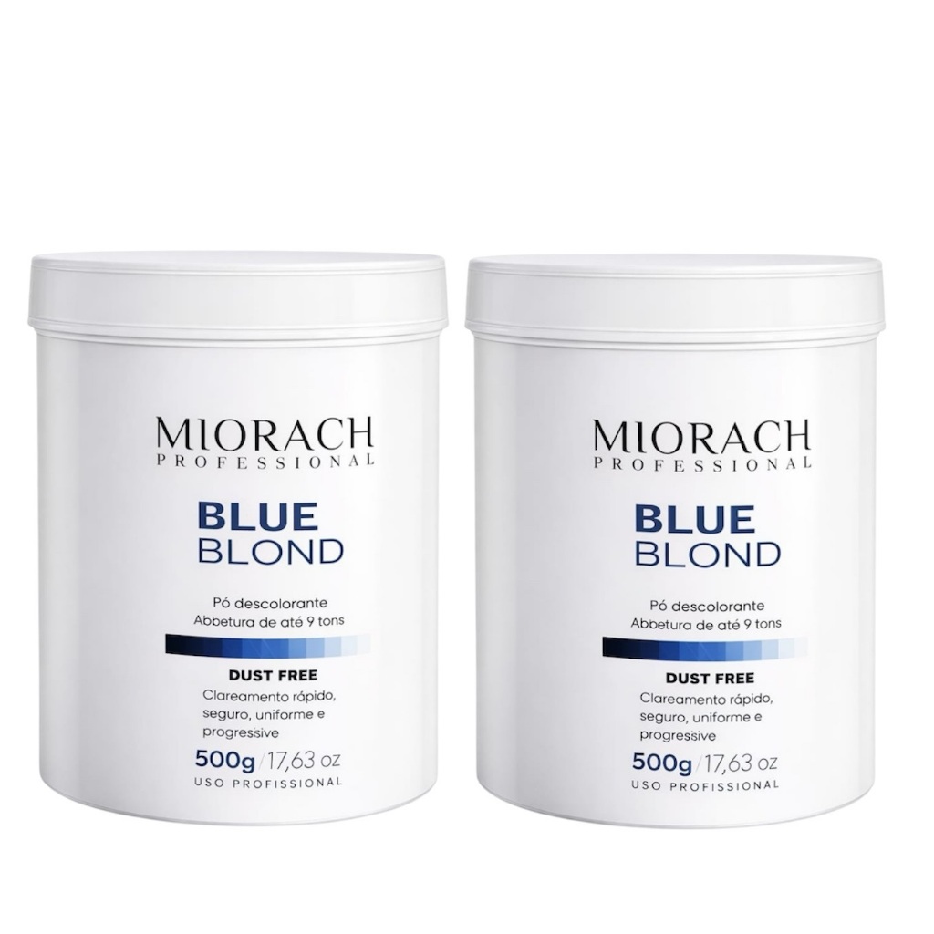 Kit Po Descolorante Azul Blue Blond Kit 2x1 Miorach.NF