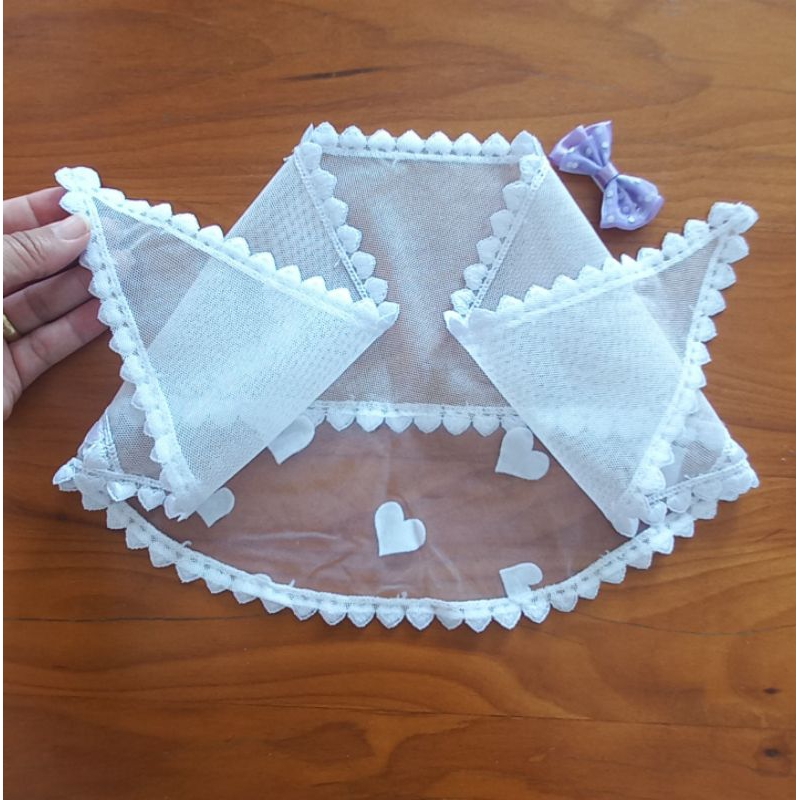 VÉU CCB bebê 0 a 6 meses renda guipir Filó algodão,tule francês transparente infantil