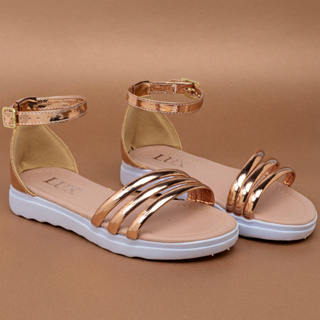 Sandália Infantil Menina Feminino 28 ao 36 Ponta e Fivela Moda Escolar Confortável em Oferta na Shopee