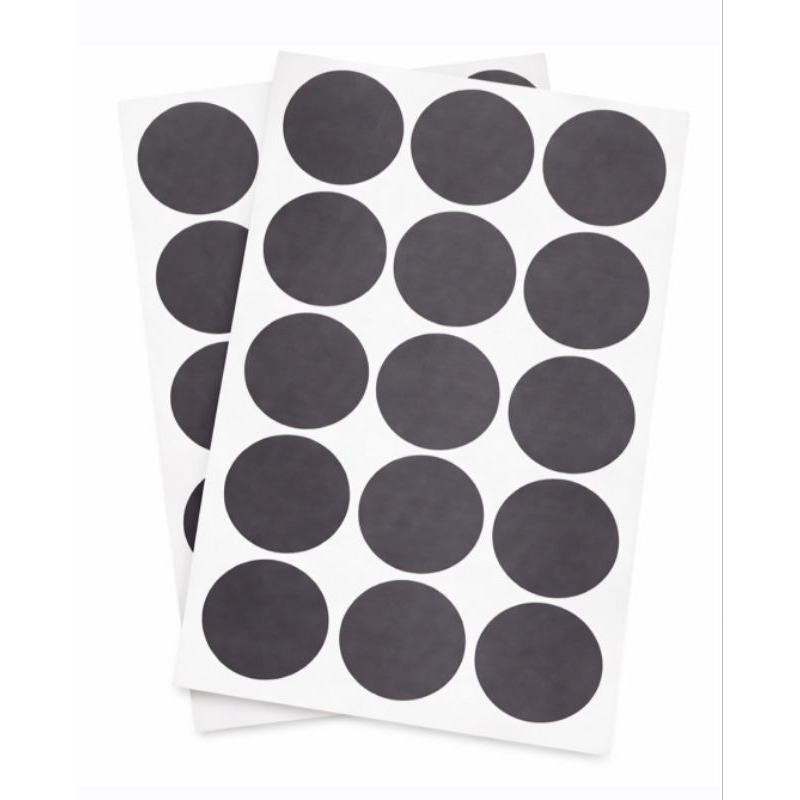 45 Ímãs Adesivados Redondos 5,5 cm p/ botton 58 mm fotográfico