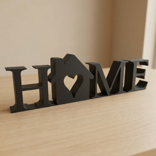 Letreiro Decorativo “HOME” – Mais Estilo e Aconchego para Sua Casa!