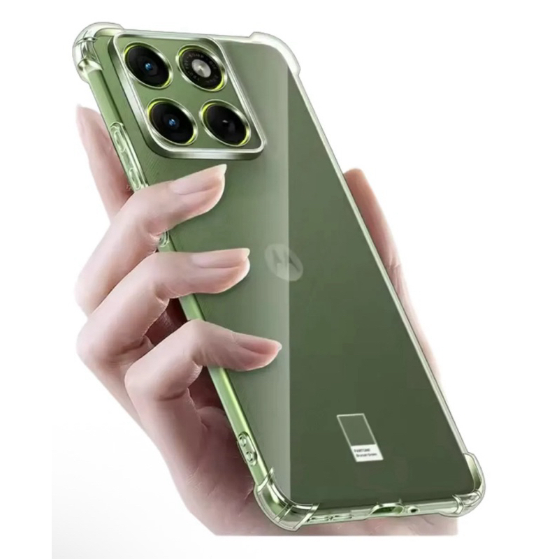 📱 Capa Silicone ant pacto Transparente DB para Motorola Edge 70 – TPU Anti Impacto