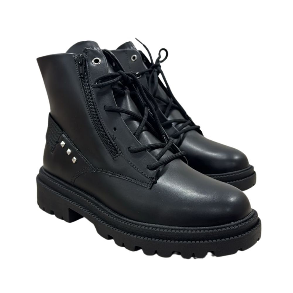 Bota Coturno Feminino Detalhe com Brilho Ramarim Original Tratorada
