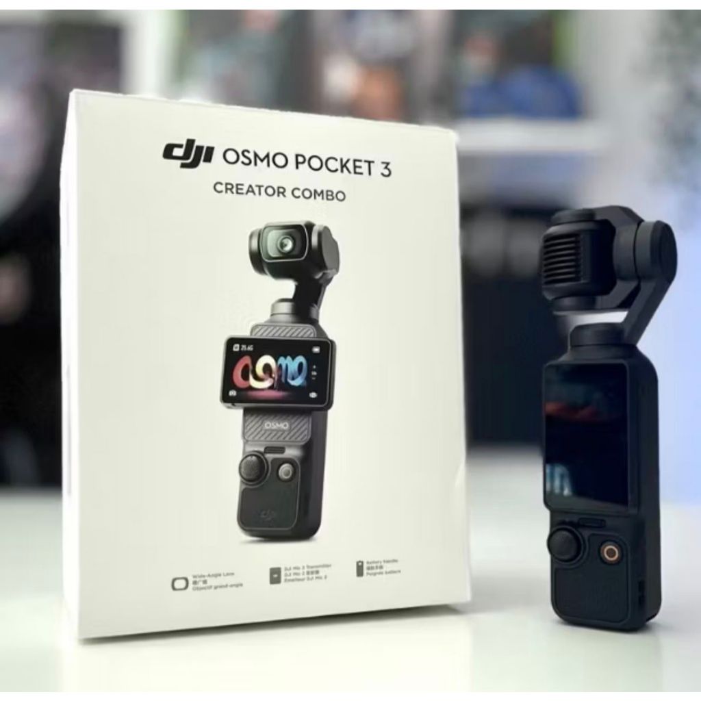 DJI OSMO POCKET 3 CREATOR COMBO ( 𝑬𝒏𝒕𝒓𝒆𝒈𝒂𝒔 𝑺𝒐𝒎𝒆𝒏𝒕𝒆 𝑹𝑱 , 𝑫𝑭 , 𝑮𝑶 , 𝑺𝑷 , 𝑴𝑮 , 𝑬𝑺 , 𝑴𝑻 , 𝑴𝑺 ,𝑩𝑨 )