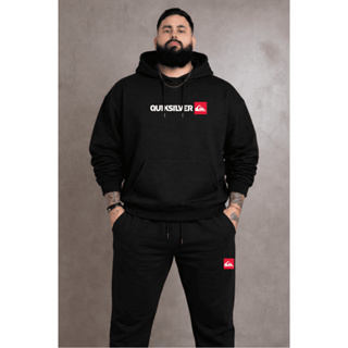 Conjunto Moletom Masculino QK Blusa de Frio Plus Size Inverno G1 ao G5 em Oferta na Shopee