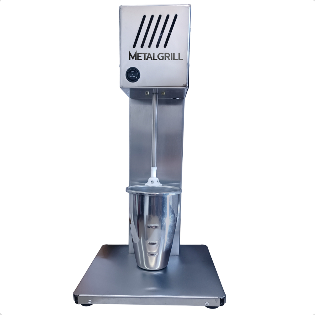 Batedor De Milkshake E Açai Profissional Aço Inox Copo 800ml