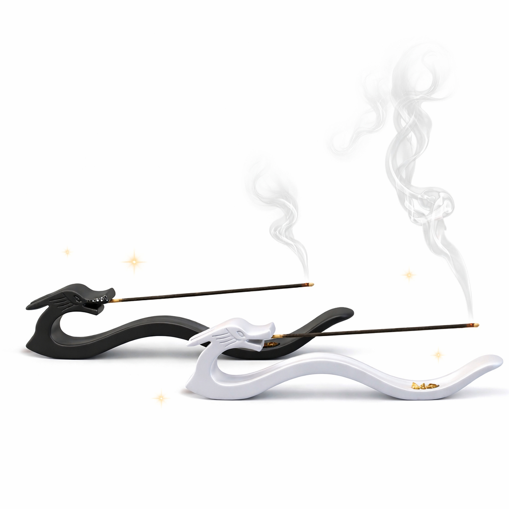 Porta Incensário Dragão Zen Porta Incenso Decorativo Aromaterapia em Oferta na Shopee