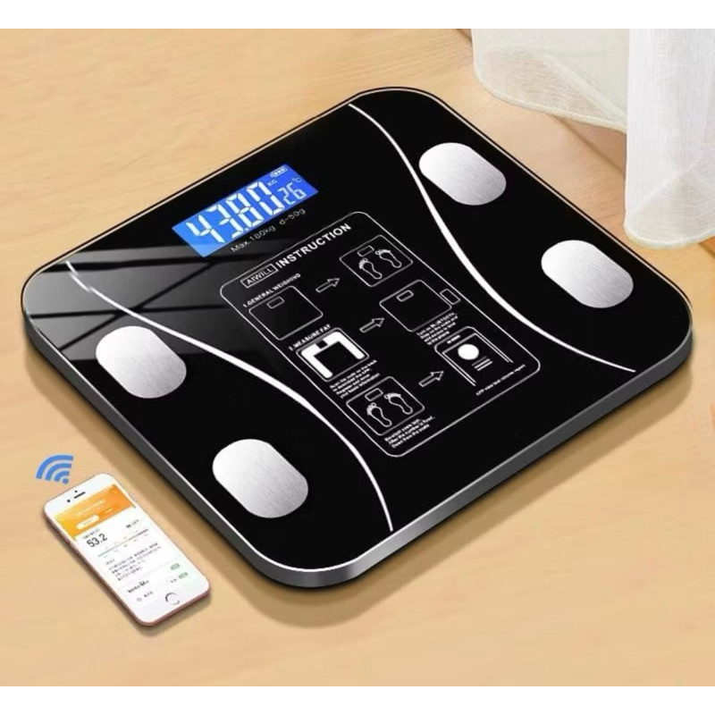 Balança Inteligente com Bioimpedância, App Integrado e Capacidade de até 180kg