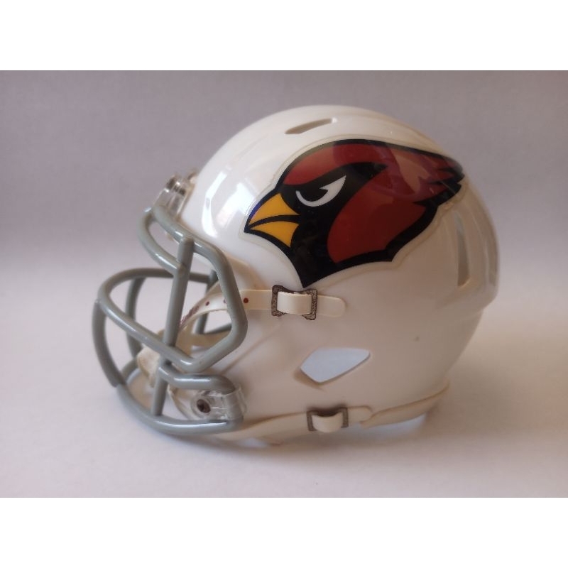 Miniatura Capacete Futebol Americano NFL Arizona Cardinals Modelo Riddell Speed Original Presente Amante e Colecionador