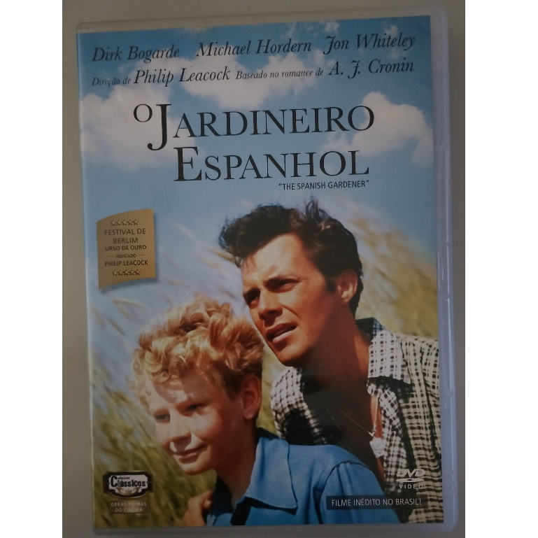 O jardineiro espanhol - dvd - dirk bogarde - philip leacock - A. J. Cronin