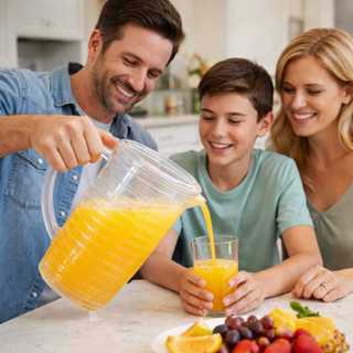 Jarra 2 Litros Transparente Plástica em Oferta na Shopee