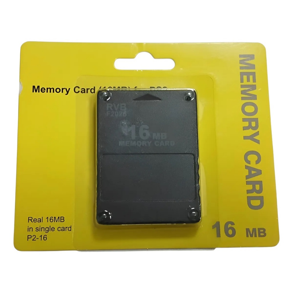 Memory Card 16mb Para Playstation 2 Ps2 Lacrado 16mb