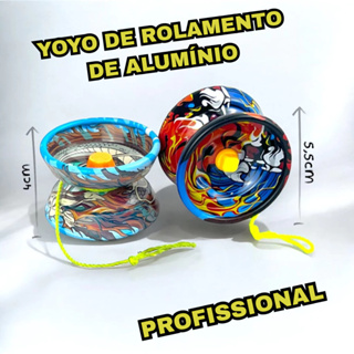 Com 2/4 Yoyo Profissional Rolamento de Alumínio Leve Resistente Ioio yo-yo Brinquedo Infantil Interativo Lembrancinha em Oferta na Shopee