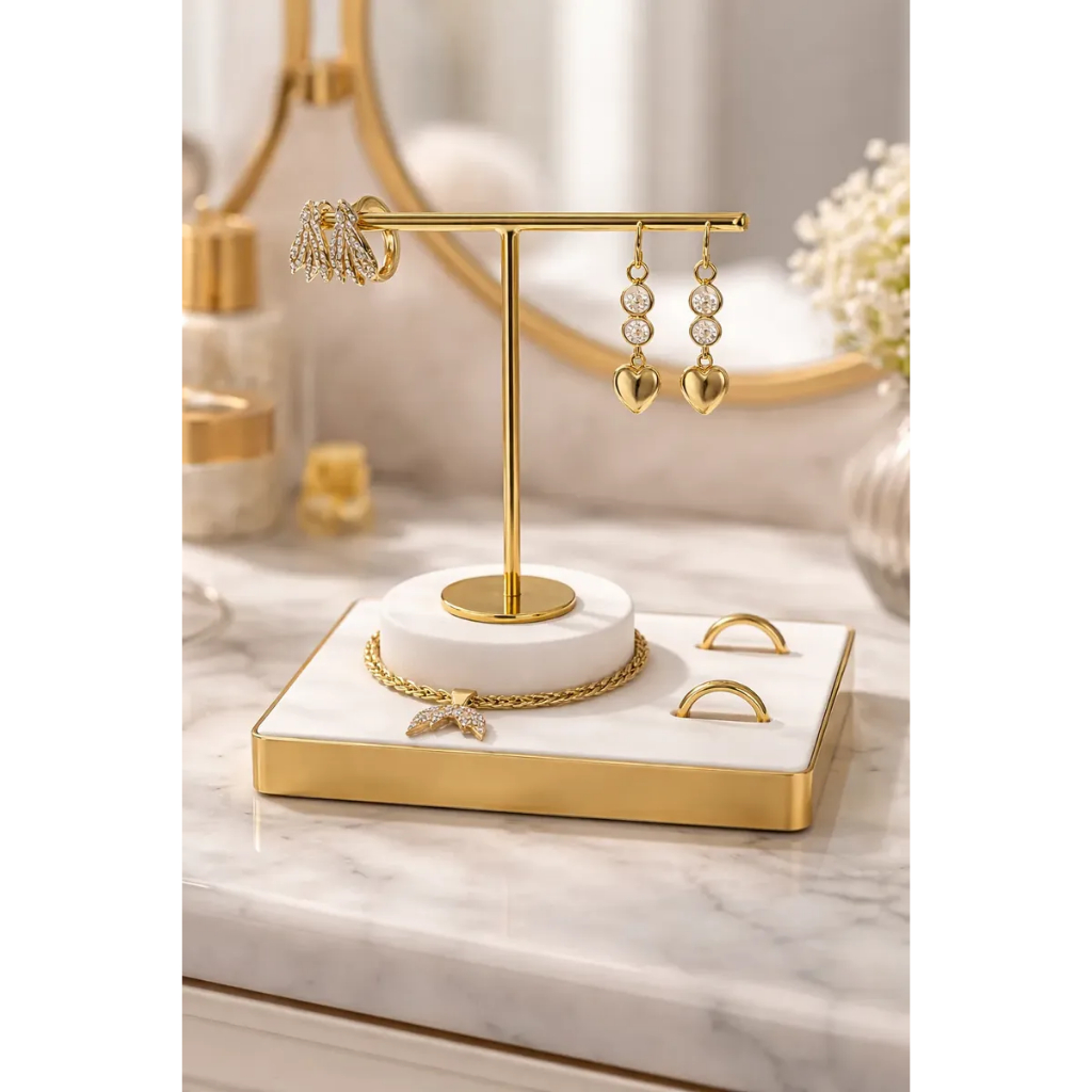 Expositor Anel Aliança Brinco Pulseira Decoração Vitrine Acessórios Femininos Joias Bijuterias Semijoias