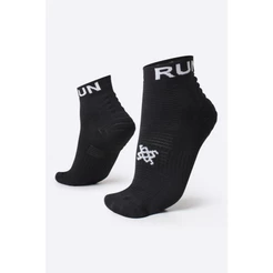 Meia Curta para Corrida HUPI - Running Pro Run Preto