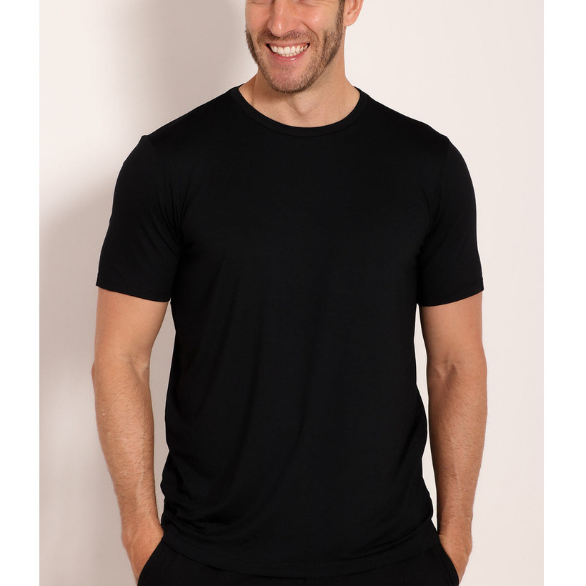 Camiseta Masculina Modal Original Premium Não Amassa Antiodor Casual Elegante